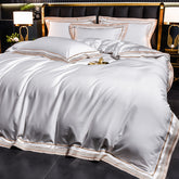 Chihiro Embroidered Edge Egyptian Cotton Duvet Cover Set | Yedwo Design